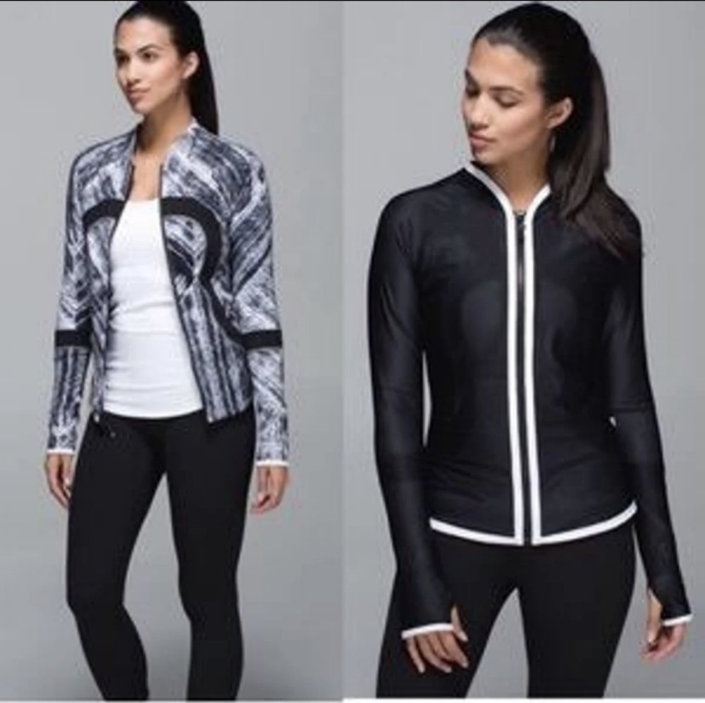 Lululemon Find Your Bliss reversible running jacket